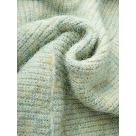 Women'S Casual Hooded Sweater with Adjustable Drawstring Hood - Soft Tie-Dye Pullover, Relaxed Fit Long Sleeve All-Season Comfort for Casual Attire, Hooded Sweatshirt, Comfortable Pullover, Durable Comfort Wear