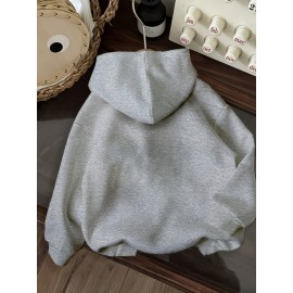 [Pumpkin Patch Hoodie] Cozy Fall/Winter Women's Casual Hooded Sweatshirt with 